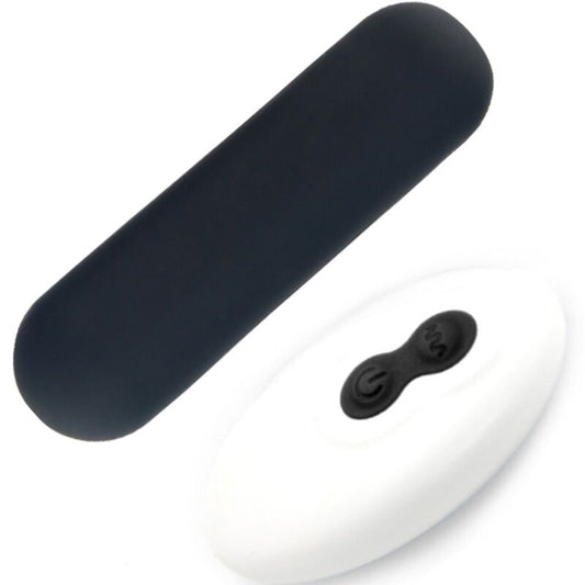 ARMONY - SPLASH JOIE BULLET VIBRANT EN SILICONE TÉLÉCOMMANDE 10 VIBRATIONS 75 X 19 CM NOIR