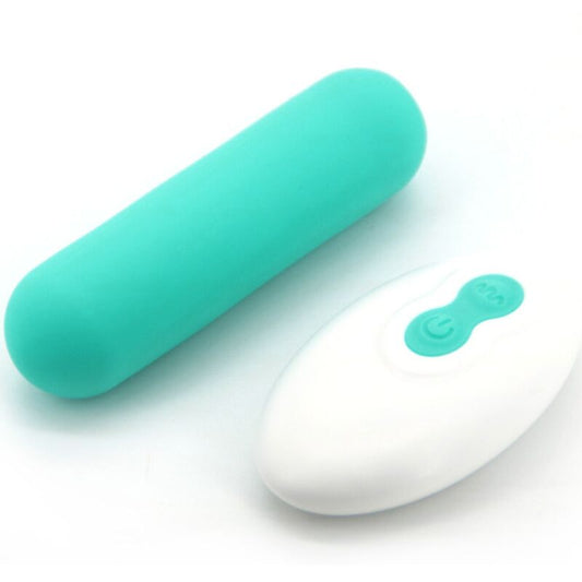 ARMONY - SPLASH JOIE BULLET VIBRANT EN SILICONE TÉLÉCOMMANDE 10 VIBRATIONS 75 X 19 CM VERT