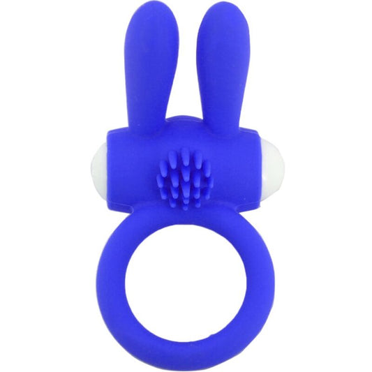 ARMONY - ANNEAU VIBRANT EN SILICONE BLEU MR BUNNY
