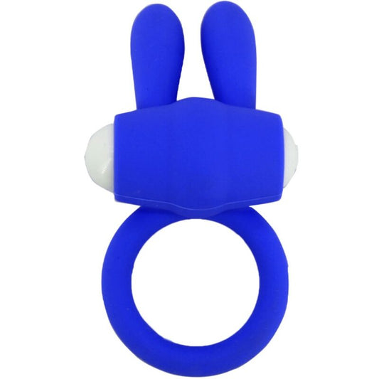 ARMONY - ANNEAU VIBRANT EN SILICONE BLEU MR BUNNY