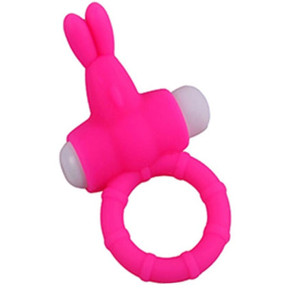 ARMONY - ANNEAU VIBRANT EN SILICONE ROSE MS BUNNY