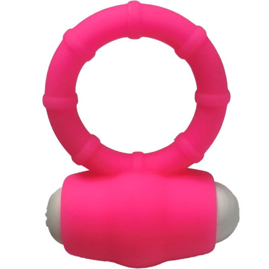 ARMONY - ANNEAU VIBRANT EN SILICONE ROSE POWER O