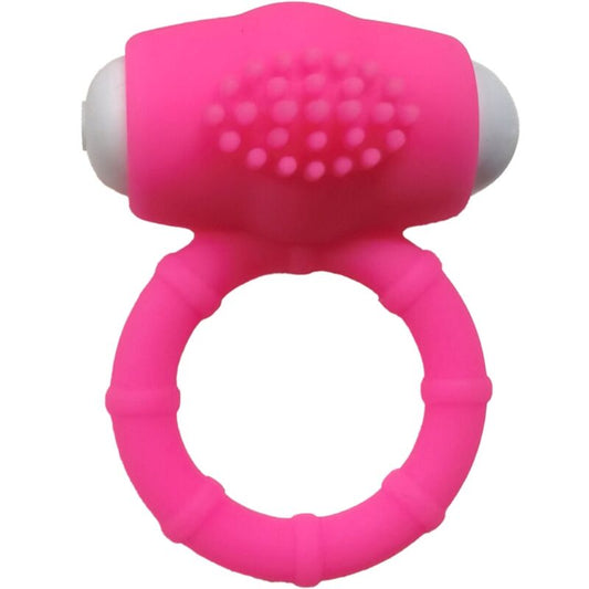 ARMONY - ANNEAU VIBRANT EN SILICONE ROSE POWER O
