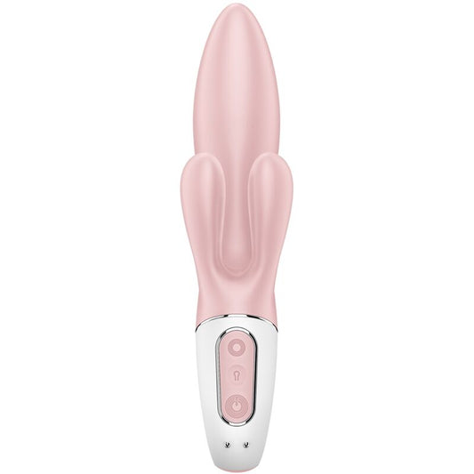 SATISFYER - AIR PUMP BUNNY 3 INFLATABLE VIBRATING RABBIT PINK