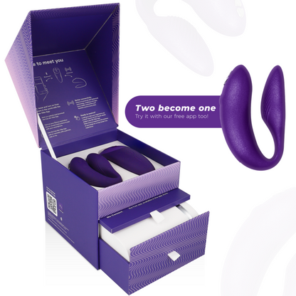 WE-VIBE - CHORUS LILAC VIBRATEUR POUR COUPLES AVEC CONTRÔLE PAR PRESSION
