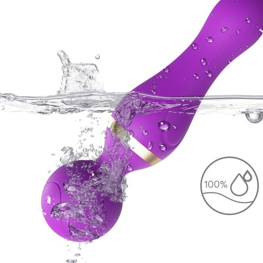 ARMONY - FREEZA MASSEUR &amp; VIBRATEUR TÊTE FLEXIBLE VIOLET
