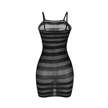 SUBBLIME - 951733 ROBE RÉSEILLE À RAYURES NOIRES TAILLE UNIQUE