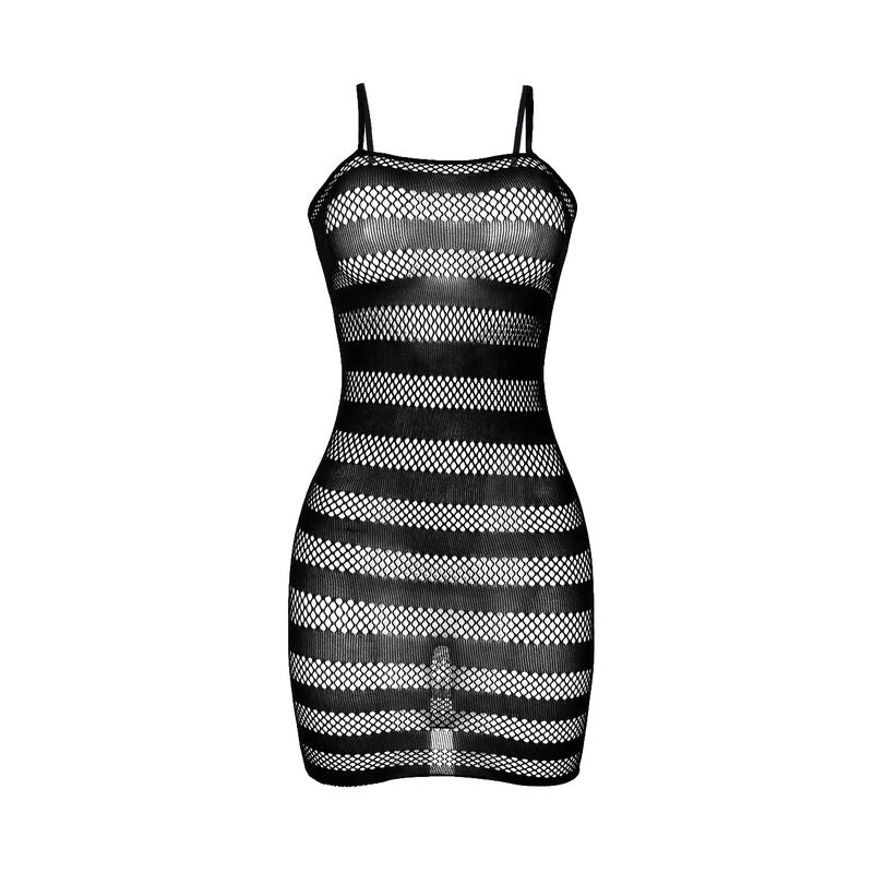 SUBBLIME - 951733 ROBE RÉSEILLE À RAYURES NOIRES TAILLE UNIQUE