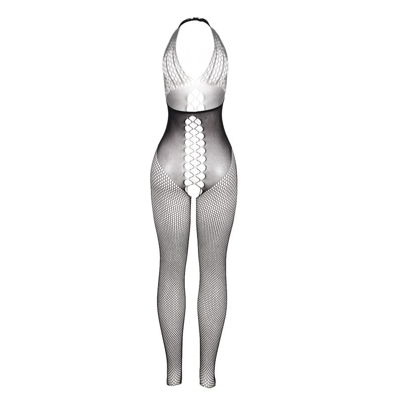 SUBBLIME - 951832 BODYSTOCKING DOS OUVERT ET DÉTAILS CROISÉS NOIR TAILLE UNIQUE