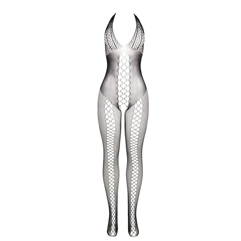SUBBLIME - 951832 BODYSTOCKING DOS OUVERT ET DÉTAILS CROISÉS NOIR TAILLE UNIQUE