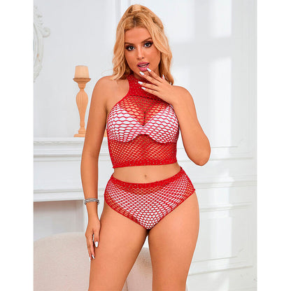 SUBBLIME - 952402 ENSEMBLE DE GRILLES EN STRASS ROUGE TAILLE UNIQUE