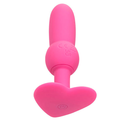 CALEXOTICS - PREMIER PLUG ANAL AVEC PERLES 10 VIBRATIONS ROSE