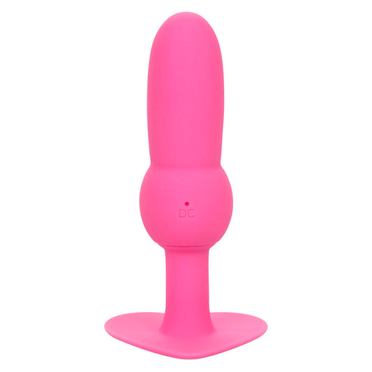 CALEXOTICS - PREMIER PLUG ANAL AVEC PERLES 10 VIBRATIONS ROSE