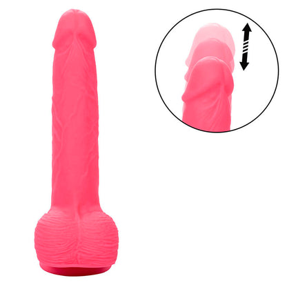 CALEXOTICS - VIBRATEUR RÉALISTE STUDS 10 VIBRATIONS ET ROSE