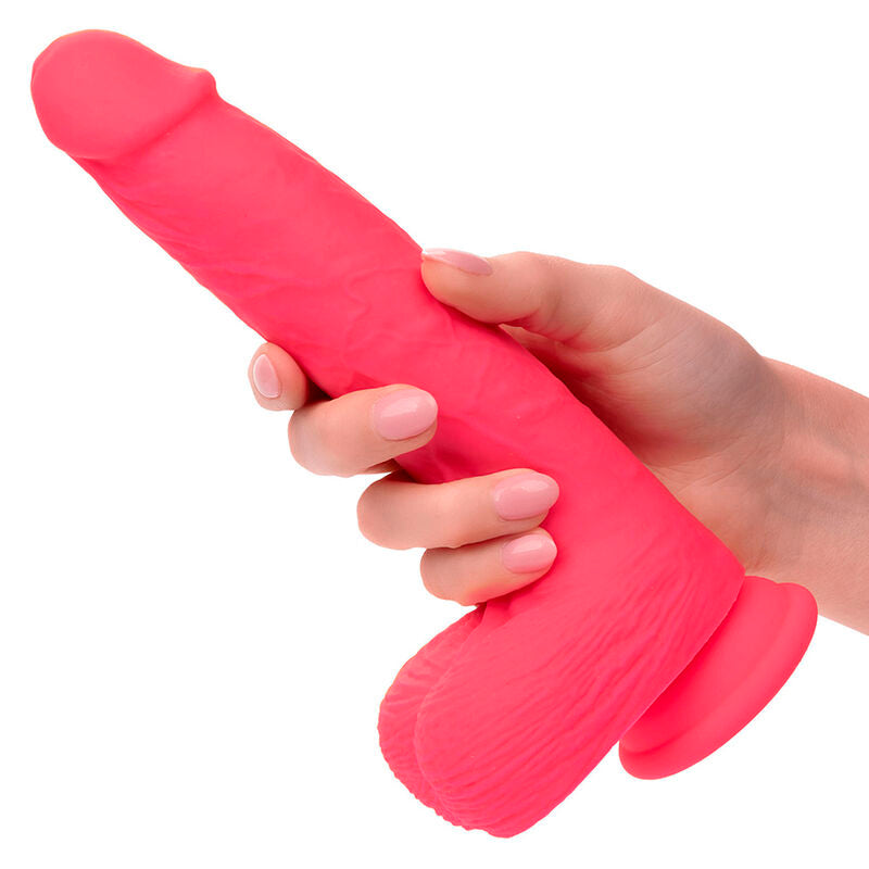 CALEXOTICS - VIBRATEUR RÉALISTE STUDS 10 VIBRATIONS ET ROSE