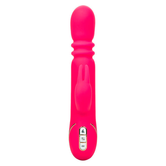 CALEXOTICS - JACK FANTASY TRIPLE HEATABLE VIBRATOR RABBIT PINK