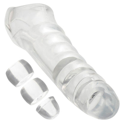 CALEXOTICS - EXTENSEUR DE PÉNIS RÉGLABLE TRANSPARENT MAXX