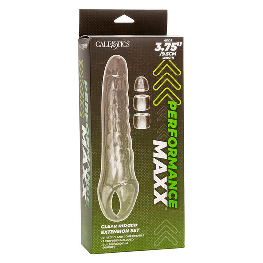 CALEXOTICS - EXTENSEUR DE PÉNIS RÉGLABLE TRANSPARENT MAXX