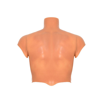 DÉSIR CACHÉ - T-SHIRT ALTER EGO EN SILICONE TORSE HOMME AVEC ABS NATURELS