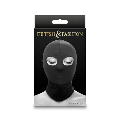 NS NOVELTIES - FETISH &amp; FASHION BLACK NYLON EYE-OPENING BALACLAVA