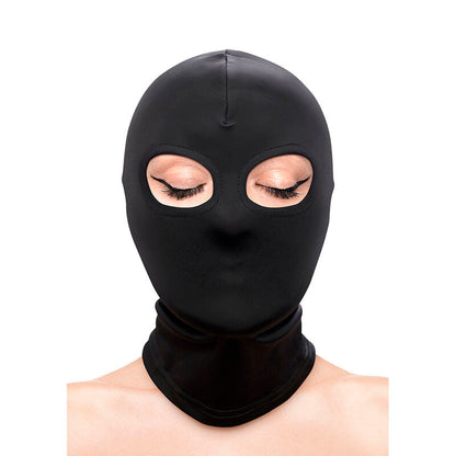 NS NOVELTIES - FETISH &amp; FASHION BLACK NYLON EYE-OPENING BALACLAVA