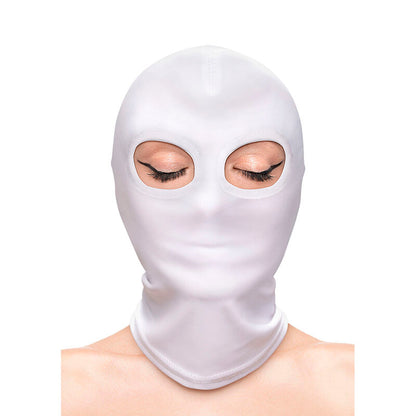 NS NOVELTIES - FETISH &amp; FASHION WHITE NYLON EYE-OPENING BALACLAVA