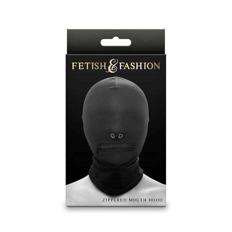 NS NOVELTIES - FETISH &amp; FASHION FULL BALACLAVA WITH BLACK NYLON ZIPPER
