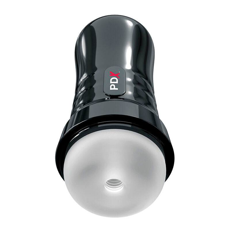 PDX EXTREME - SLIDE &amp; GLIDE TRANSPARENT SELF-LUBRICATING MASTURBATOR