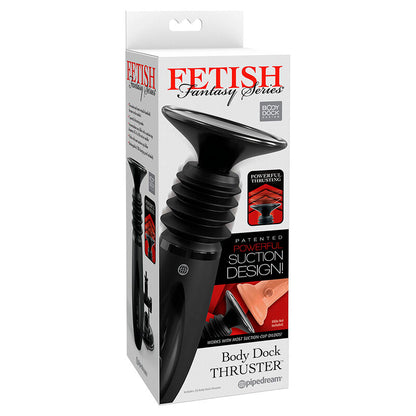 SÉRIE FETISH FANTASY - BODY DOCK THRUSTER POUR GODES AVEC 7 MODES DE POUSSÉE NOIR