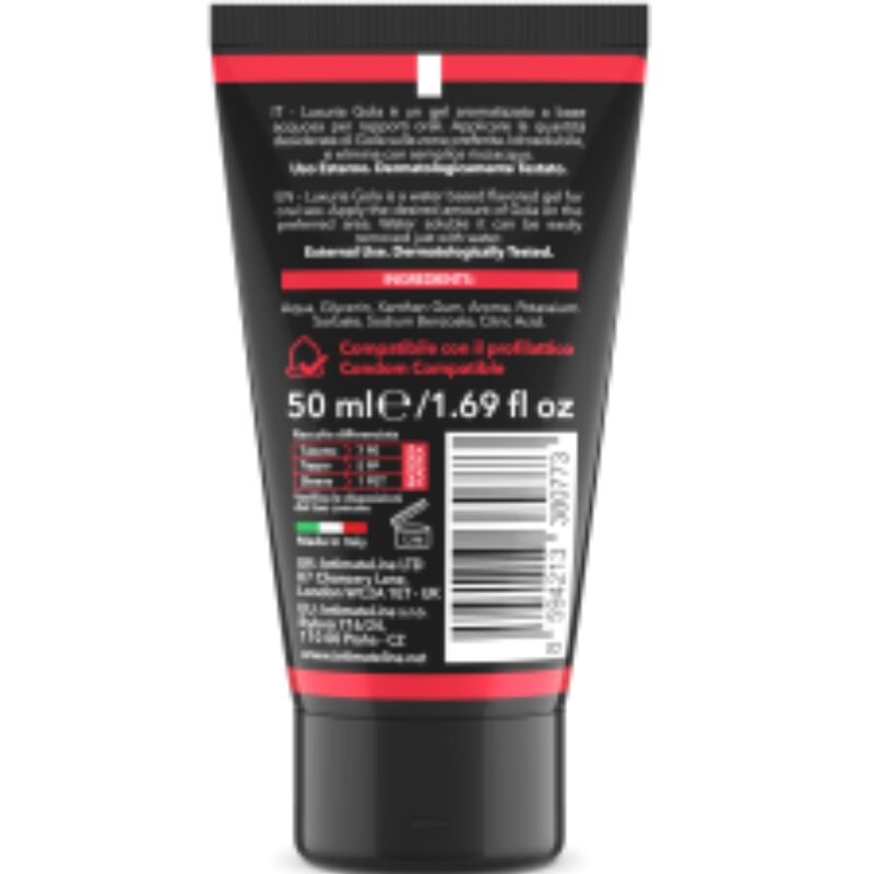 INTIMATELINE LUXURIA - GOLA GEL BUCCO-DENTAIRE FRAISE 50 ML