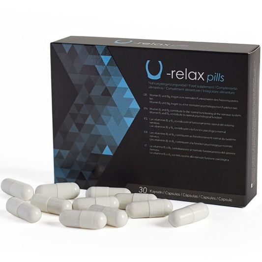 500 COSMETICS - CAPSULES U-RELAX RELAXATION ET REDUCTION DE L'ANXIETE - 30 CAPSULES
