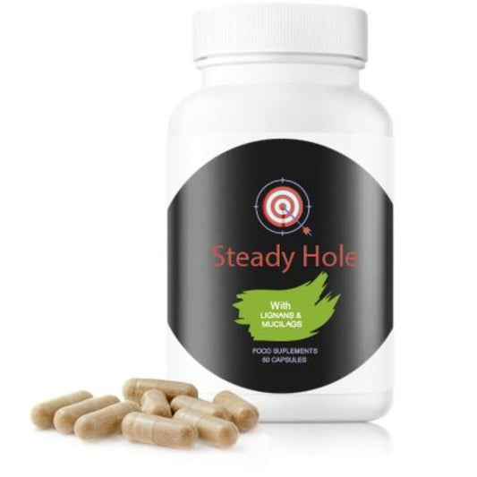 500 COSMETICS - COMPRIMÉS U-STEADY HOLE POUR LA SANTÉ DU TRANSIT INTESTINAL - 60 CAPSULES