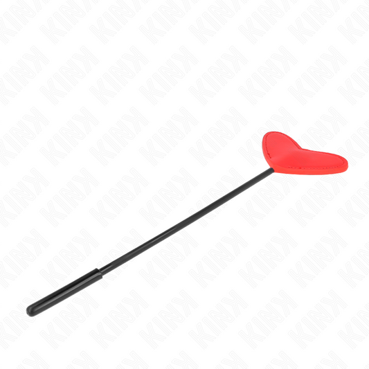 KINK - PELLE EN FORME DE CŒUR ROUGE 33 X 10 CM