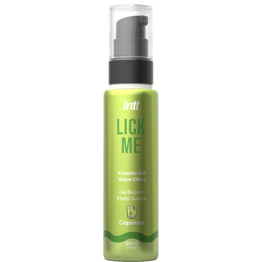 INTT - LICK ME GEL COMESTIBLE SAVEUR CAIPIRINHA EFFET CHAUFFANT