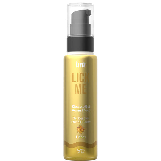 INTT - LICK ME GEL COMESTIBLE SAVEUR MIEL EFFET CHAUFFANT