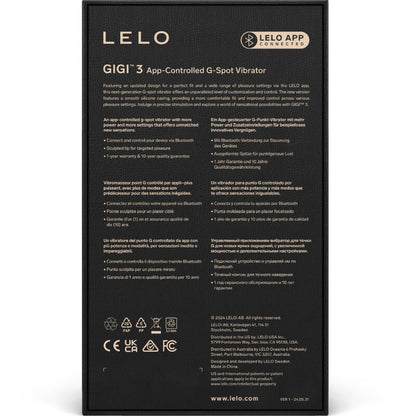LELO - VIBRATEUR POINT G ROSE GIGI™ 3