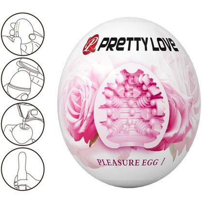 PRETTY LOVE - ŒUF ROSE MASTURBATEUR POUR HOMME