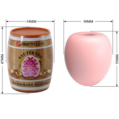 PRETTY LOVE - ŒUF ROSE MASTURBATEUR POUR HOMME MODÈLE 2