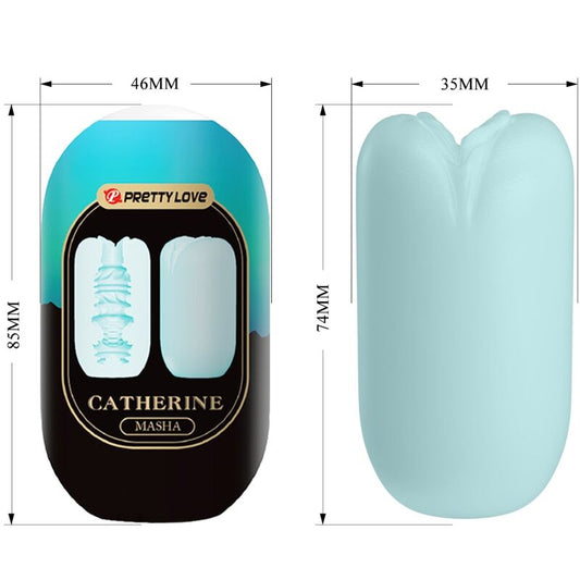 PRETTY LOVE - MASTURBATEUR POUR HOMME MASHA BLUE