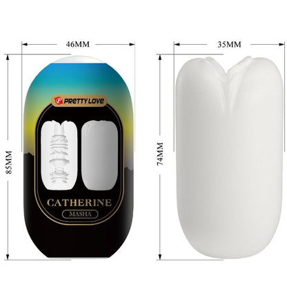 PRETTY LOVE - MASTURBATEUR POUR HOMME MASHA WHITE