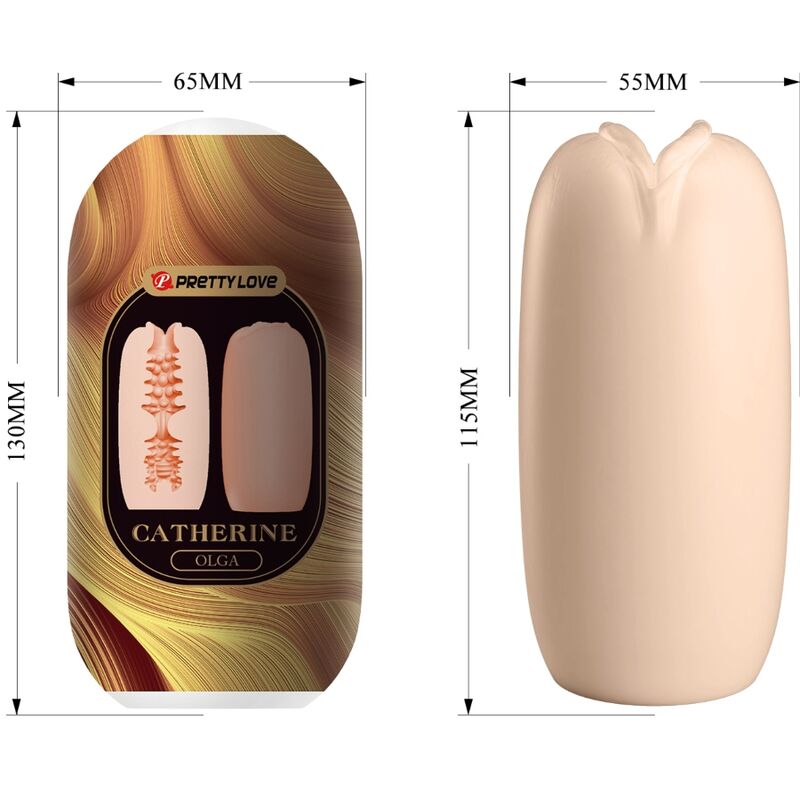 PRETTY LOVE - MASTURBATEUR MASCULIN NATUREL OLGA