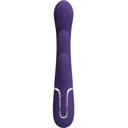 PRETTY LOVE - SHANIA TRIPLE VIBRATEUR LAPIN MULTIFONCTION VIOLET