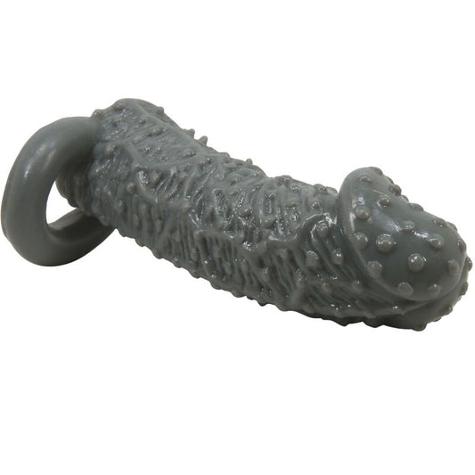 PRETTY LOVE - MANCHON RÉALISTE POUR AGRANDIR ET RETARDER LE PÉNIS MODÈLE 2 GRIS