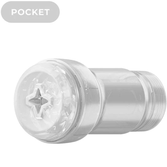 KIIROO - FEEL POCKET STROKER CRYSTAL PAR KIIROO TRANSPARENT