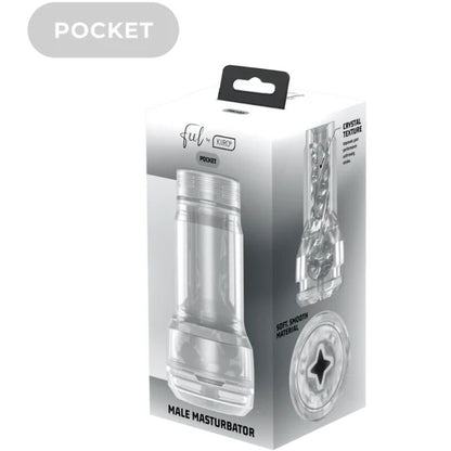 KIIROO - FEEL POCKET STROKER CRYSTAL PAR KIIROO TRANSPARENT