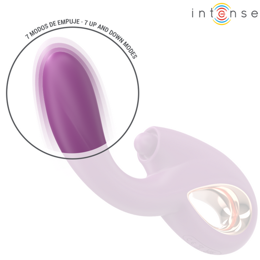 INTENSE - LALI MULTIFUNCTION G-SPOT VIBRATOR STIMULATION & THRUST & VIBRATION PURPLE