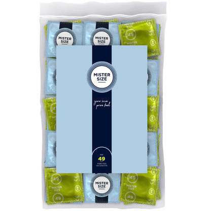 MISTER SIZE - PRÉSERVATIFS TAILLE S 49 MM (100 UNITÉS)