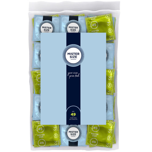 MISTER SIZE - PRÉSERVATIFS TAILLE S 49 MM (100 UNITÉS)