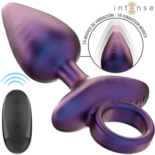 INTENSE - VIBRATEUR ANAL MICHAEL PLUG MODÈLE 2 TÉLÉCOMMANDE