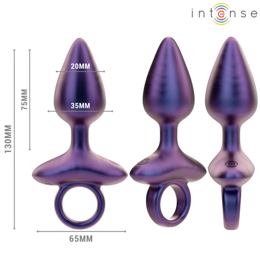 INTENSE - VIBRATEUR ANAL MICHAEL PLUG MODÈLE 2 TÉLÉCOMMANDE